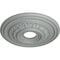 Ekena Millwork Orleans Ceiling Medallion (Fits Canopies up to 4 5/8"), 17 5/8"OD X 3 5/8"ID X 1 7/8"P, Primed White CM17OL - alternate 4